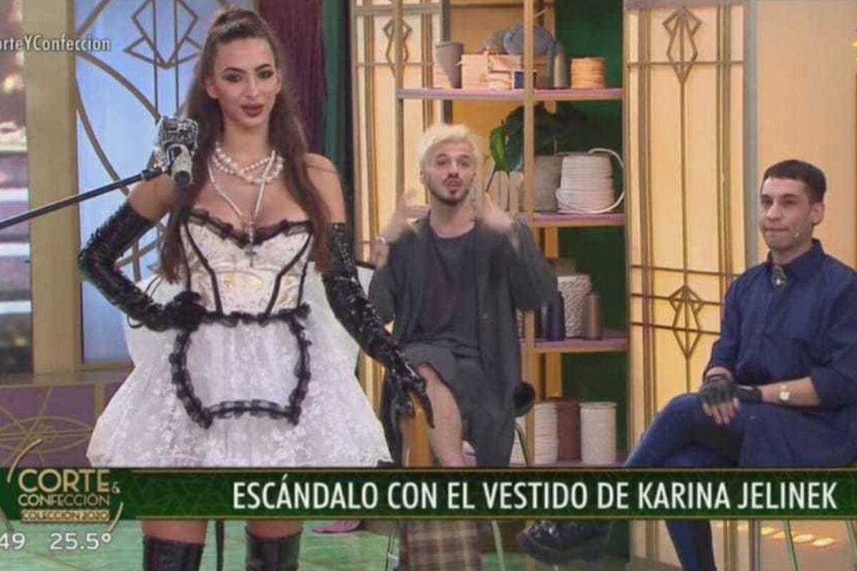 La modelo se mandó a hacer un vestuario y no lo usó, además de faltarles el respeto a los diseñadores en más de una oportunidad