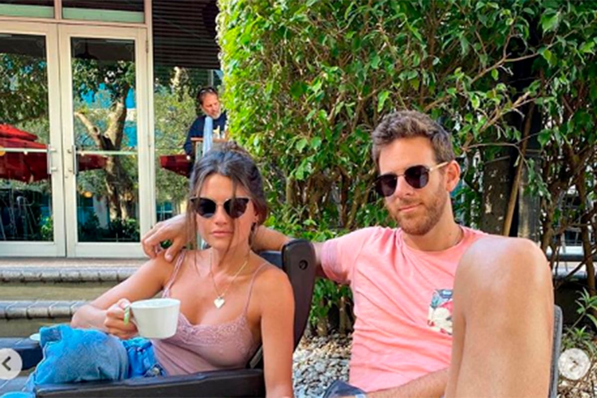 La modelo y conductora enfrentó los rumores de ruptura con Juan Martín del Potro