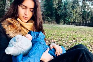 La modelo y conductora hizo un descargo en Instagaram después de no lograr que su hijo Vigo conciliara el sueño