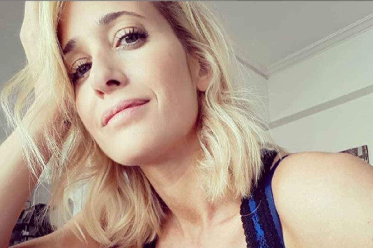 La modelo y conductora subió imágenes en bikini desde la costa uruguaya.