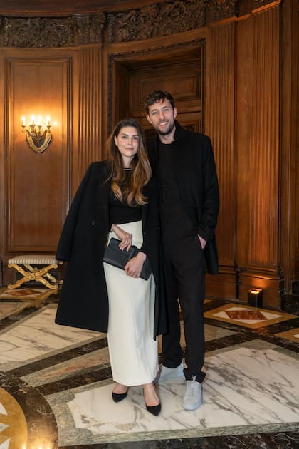 La modelo y empresaria Shiva Safai y su esposo, Niels Houweling, del restaurante Presencia