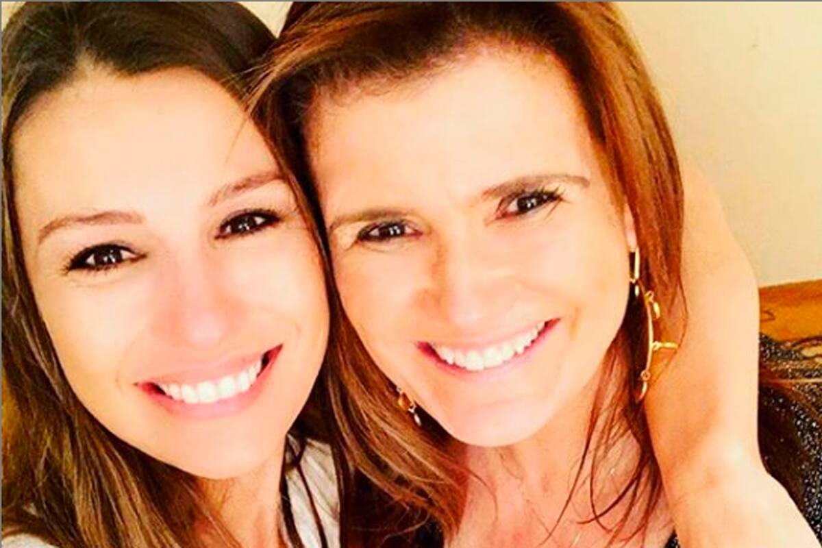 La modelo y la psicòloga chilena compartieron un emotivo encuentro