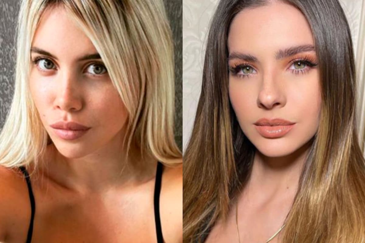 La modelo y pareja de Mauro Icardi, Wanda Nara y la actriz María Eugenia "la China" Suárez