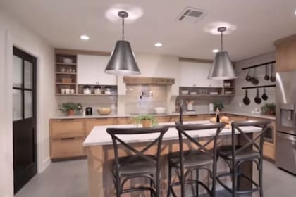 La modificación del espacio culinario. Imagen: HGTV