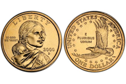 La moneda acuñada en 2000 y actualmente en circulación tiene un error que aumenta su valor en el mercado de coleccionistas