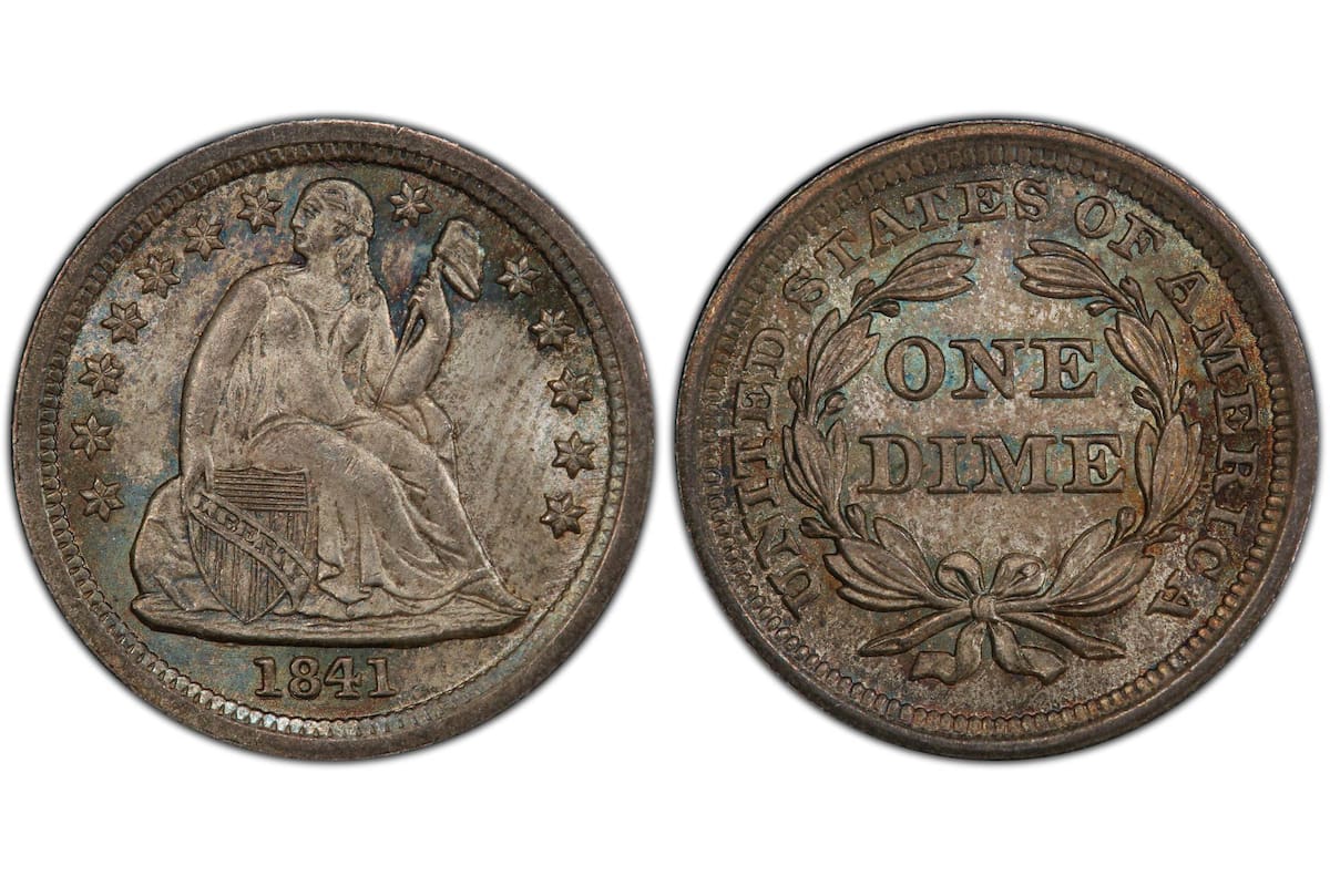 La moneda de 1841 presenta un detalle que la hace única y elevó su precio a US$205.625