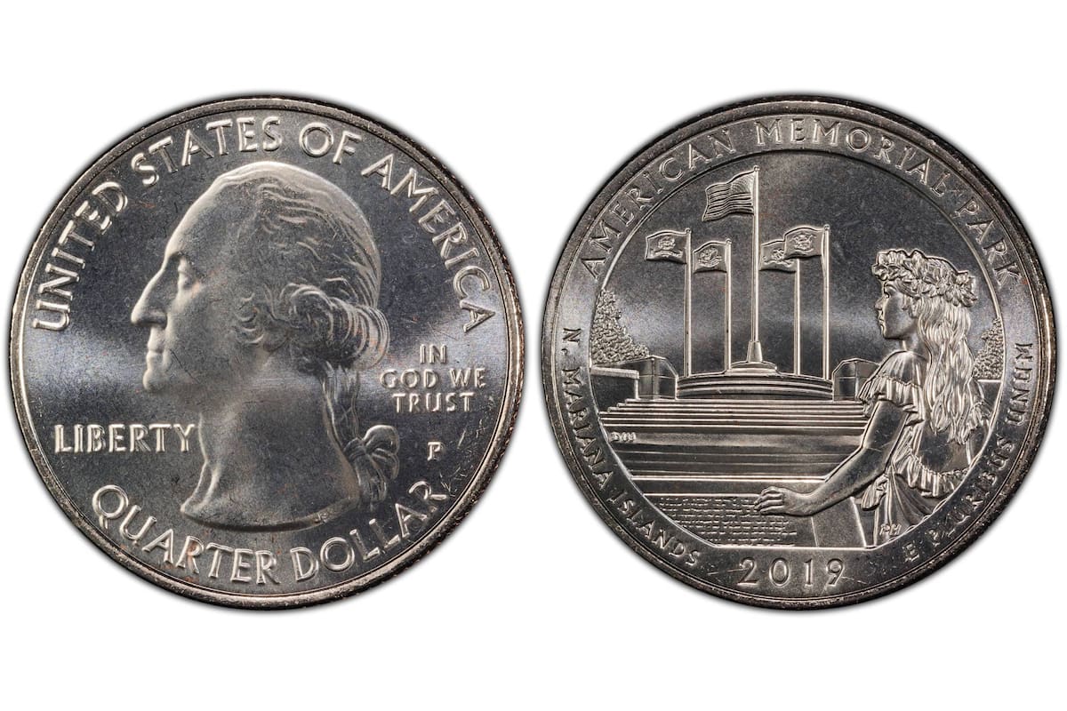 La moneda de 25 centavos emitida en 2019 dentro del programa America the Beautiful Quarters se convirtió en una pieza buscada por coleccionistas debido a este detalle