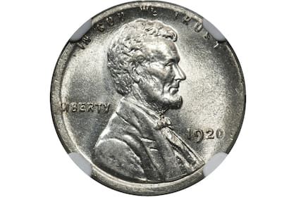 La moneda de Abraham Lincoln que debido a un error de acuñación ha alcanzado valores elevados en el mercado de subastas