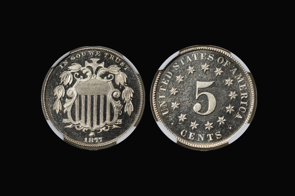 La moneda de cinco centavos de 1877 puede valer miles de dólares debido a un particular detalle