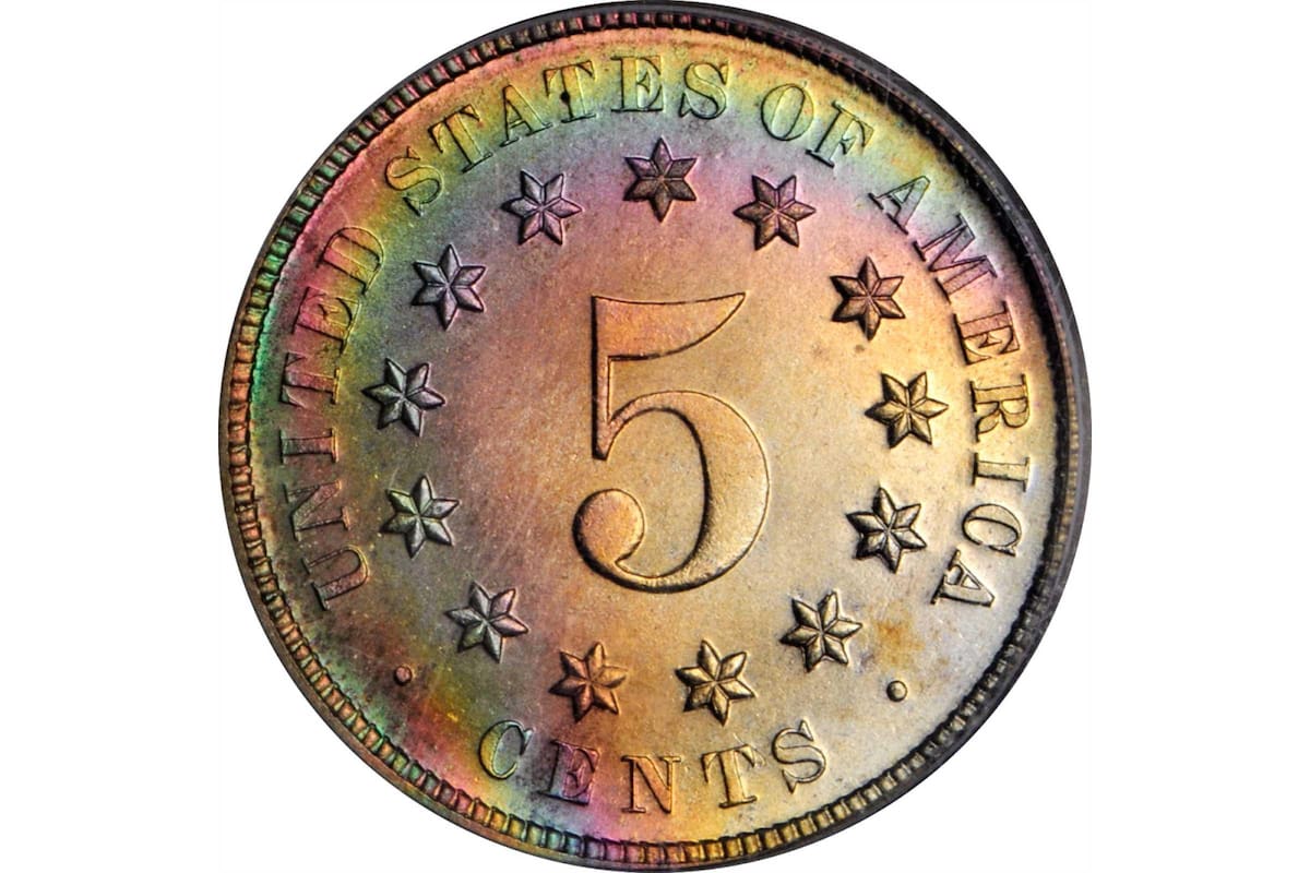 La moneda de cinco centavos de Estados Unidos que fue vendida por un precio de cuatro cifras en el mercado de coleccionistas