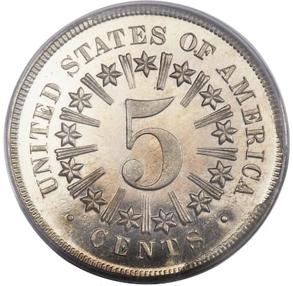 La moneda de cinco centavos de Estados Unidos que tiene un valor elevado en el mercado de subastas