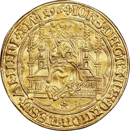 La moneda de oro danesa que se subastará de la colección oculta es de 1496