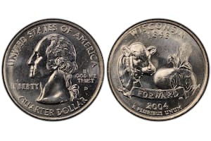 La moneda de un cuarto de dólar que aumentó su valor por un pequeño detalle