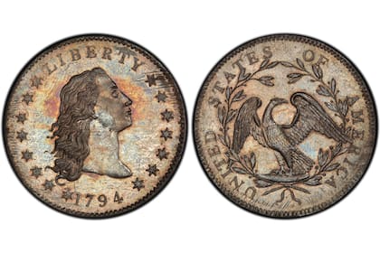 La moneda de un dólar de 1794 representa una pieza numismática que combina rareza histórica, características de acuñación únicas y valor económico elevado en el mercado de coleccionistas