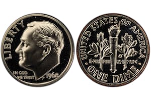 El error en la moneda de 10 centavos que hace que valga más de US$52.000