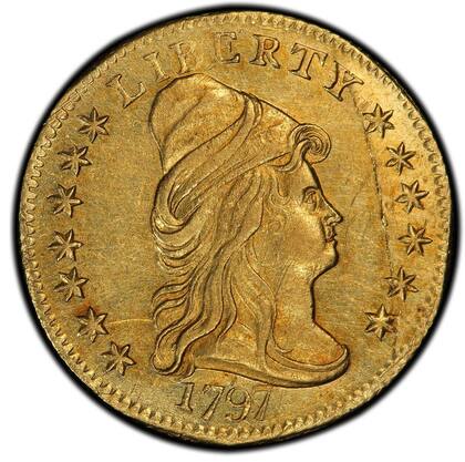 La moneda fue creada con una combinación de oro y cobre