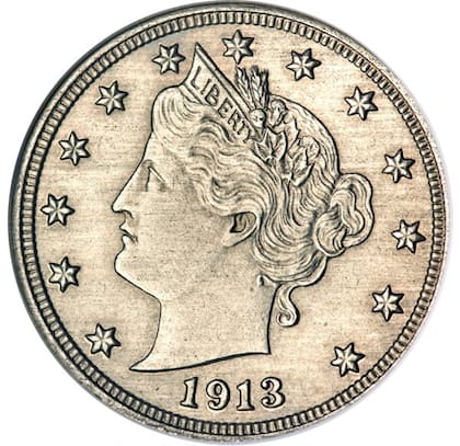 La moneda Liberty Head de 1913 fue acuñada en secreto