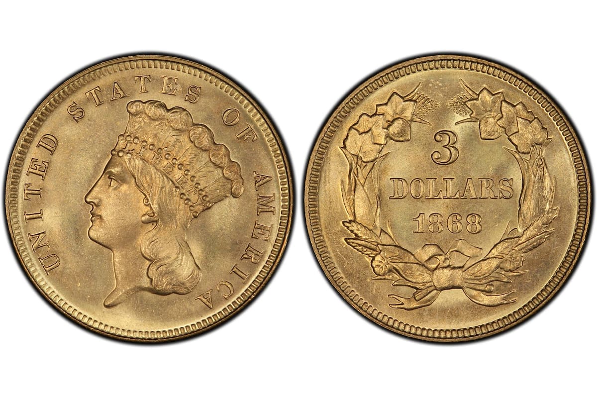 La moneda valiosa pertenece a la serie conocida como "Princesa india" que comenzó a circular en 1854