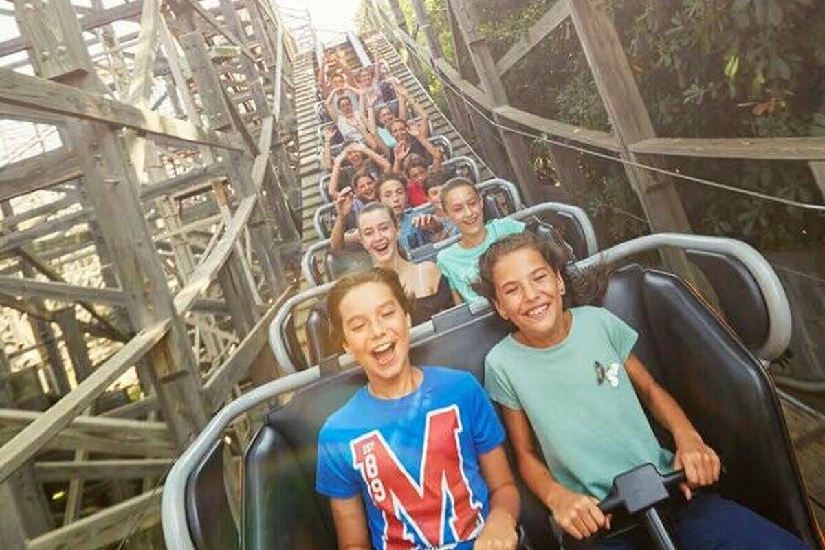 La montaña rusa Tomahawk, la atracción de PortAventura donde se produjo el accidente. Crédito: PortAventura