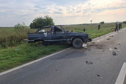 La mortal colisión se registró en la localidad santafesina de Ibarlucea