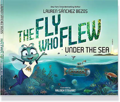 La mosca que voló debajo del mar es la secuela del primer libro de Lauren Sánchez (Web/theflywhoflew)