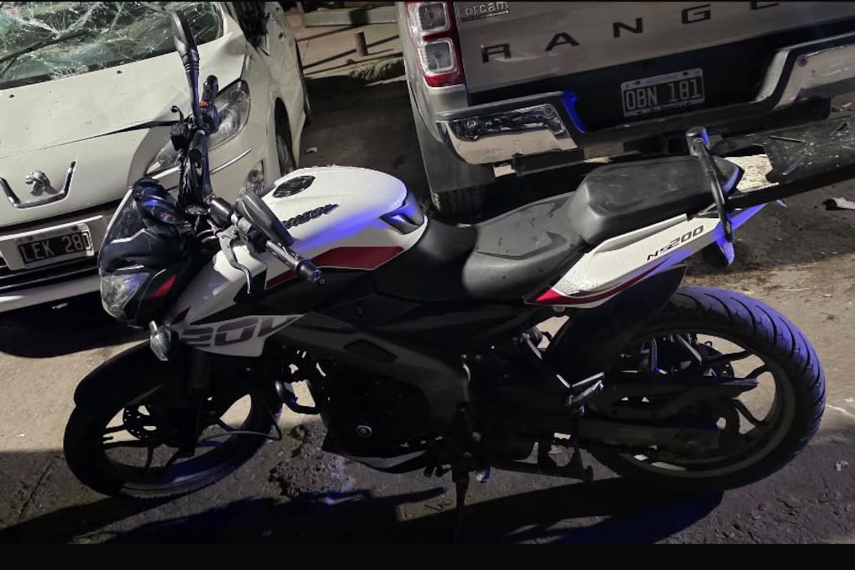 La moto robada fue recuperada por la Policía de la Ciudad