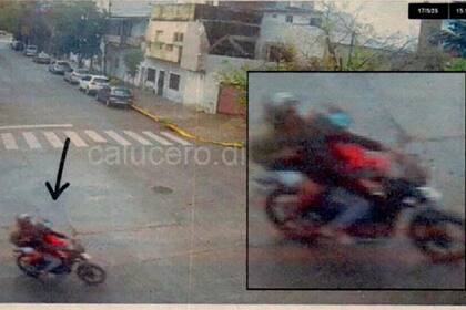 La moto utilizada por los delincuentes que protagonizaron un secuestro en la zona del Bajo Flores