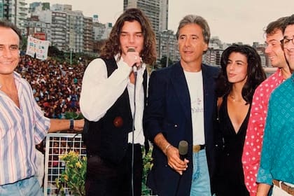 La movida del verano en Mar del Plata. Con Ricky Martin y los Midachi.