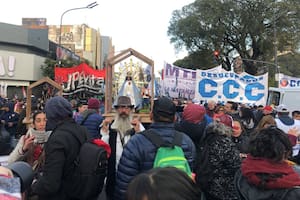 La movilización comenzó en Liniers, en la mañana del domingo