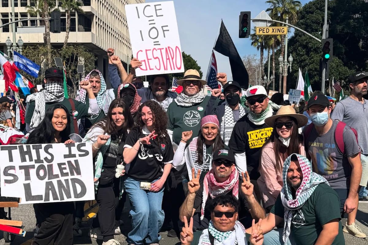 La movilización comunitaria obligó a los agentes a retirarse en Los Ángeles