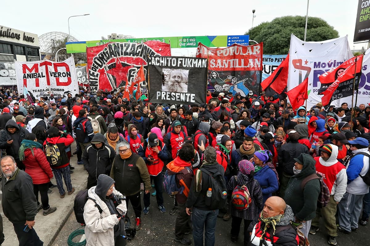 La movilización del 26 de junio, por los asesinatos de Kosteki y Santillán