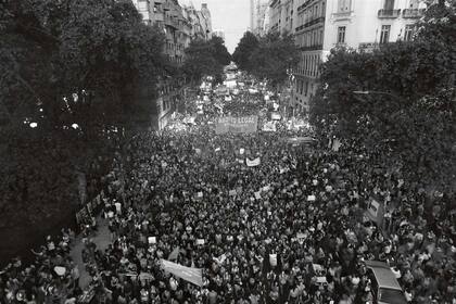La movilización del 8-M, que se centró en la defensa del aborto