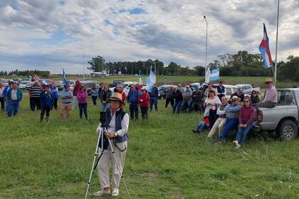 La movilización en Crespo, Entre Ríos