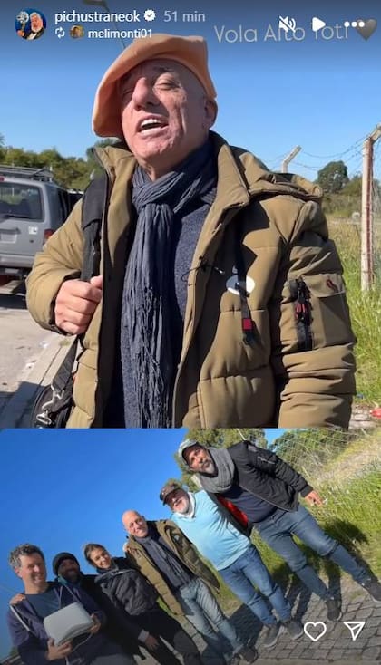 La muerte de Toti Ciliberto. Oscar Fernando Straneo Díaz, conocido públicamente como “Pichu”, publicó en sus redes un video en el que el humorista interpretaba a un gaucho ronco. “Volá alto, Toti”, lo despidió.