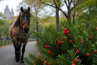 La planta que mató a un caballo en Central Park es común en jardines y parques de EE.UU.
