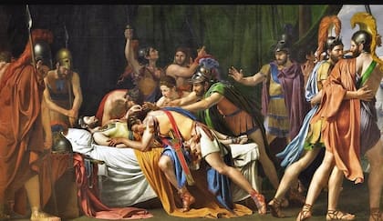 La muerte de Viriato, jefe de los lusitanos es un cuadro del pintor José de Madrazo, realizado en 1807, que se encuentra en el Museo del Prado.