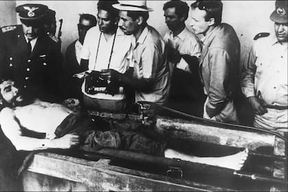 La muerte del Che Guevara en Bolivia, en 1967