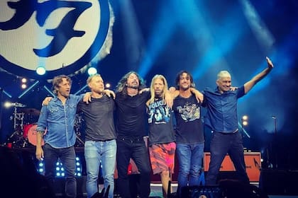 La muerte fue en Colombia, donde la banda brindaría un show (Foto Instagram @foofighters)