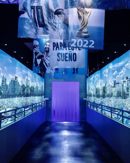 La muestra sobre Lionel Messi en Miami destaca el Mundial de Qatar 2022