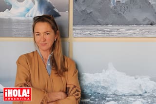 La madre activista de Beatrice Borromeo, mujer de Pierre Casiraghi, y su fantástico viaje a la Antártida en el Irízar