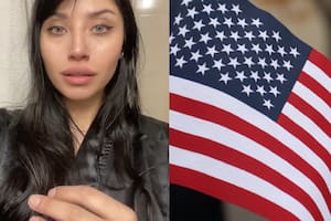 La mujer argentina se mostró impotente al no poder viajar a EE.UU. porque no le dieron la visa