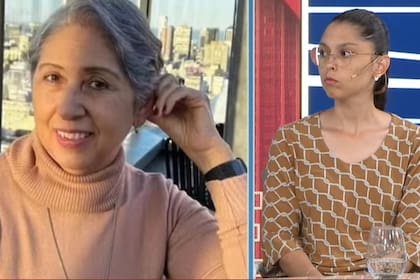 La mujer asesinada y su hija