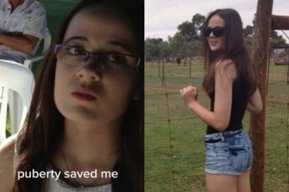 La mujer compartió fotos de su juventud y llamó a la reflexión (Foto:TikTok @jodieva)