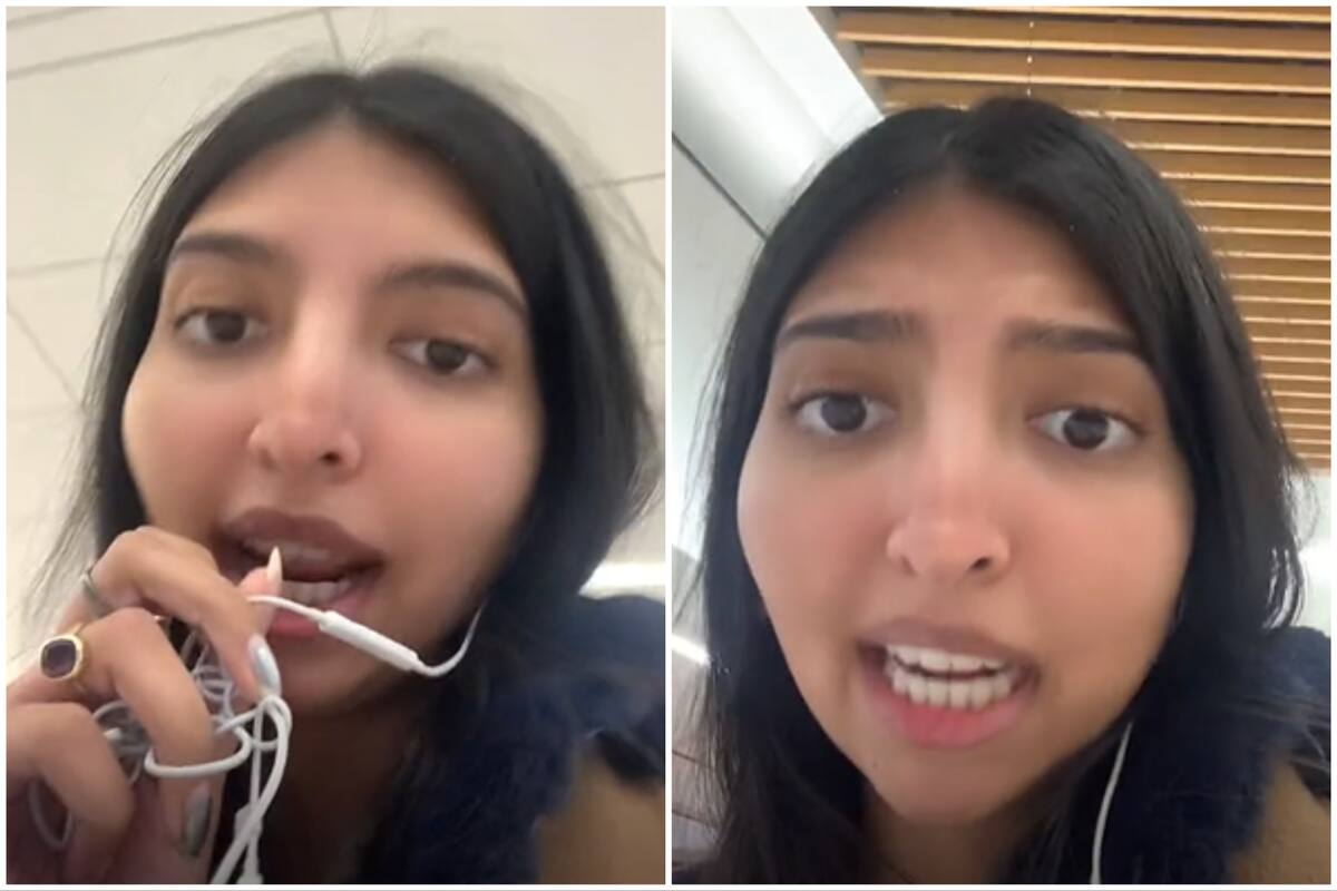 La mujer compartió una situación que vivió cuando viajó en avión