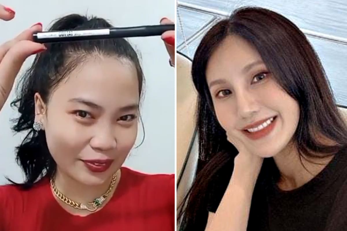 La mujer conocida como "La China" y Tiffany