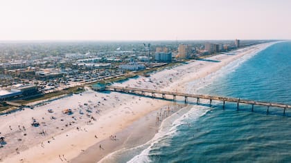La mujer consideró que el muelle de Jacksonville Beach no tiene comparación