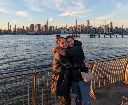 La mujer consideró que no es necesario mucho dinero para vivir feliz en Manhattan