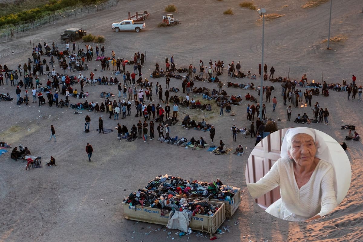 La mujer de 103 años salió de su país en busca de asilo en Estados Unidos