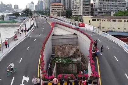 La mujer, de 85 años, fue la única que se negó a mudarse del lugar