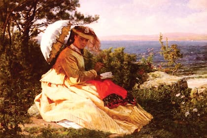 La mujer de la sombrilla, el cuadro que pudo haber sido un escándalo.